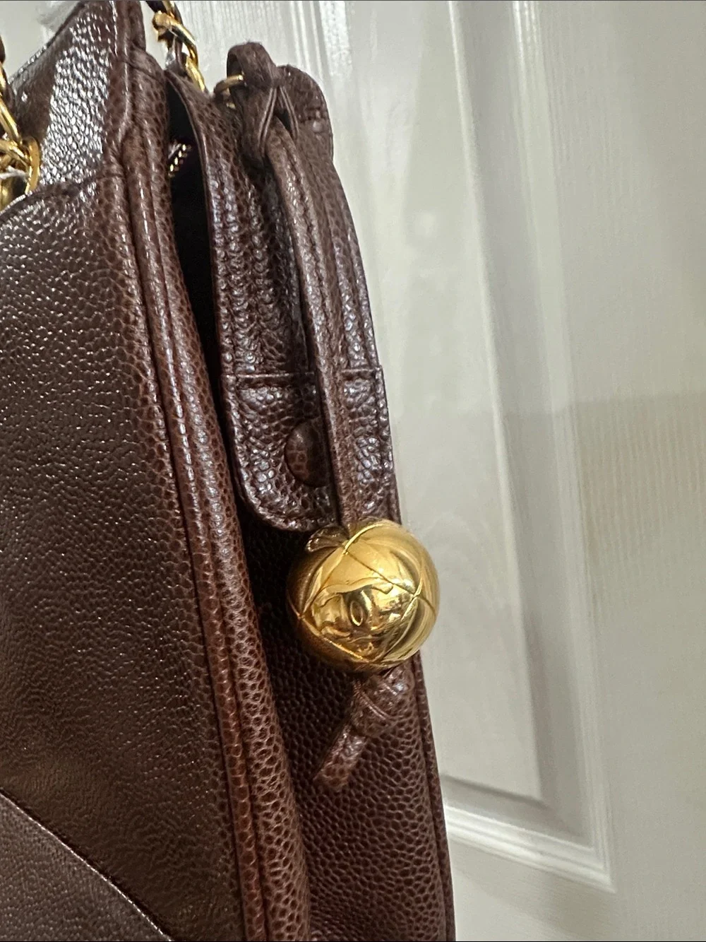 CHANEL Brown Triple CC